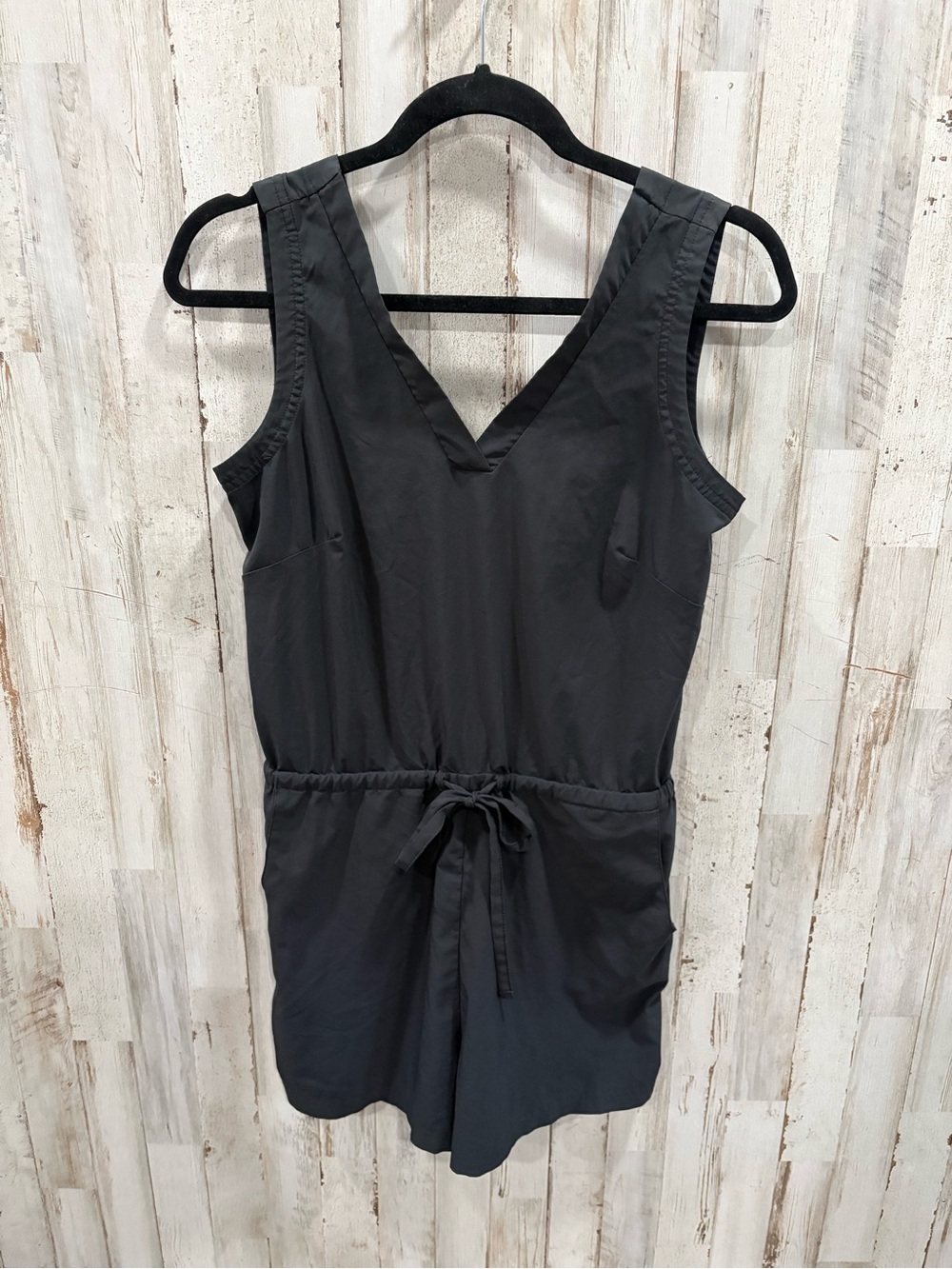 Toad & Co Sunkissed Liv Romper Black Womens XS Athletic Sleeveless Casual
